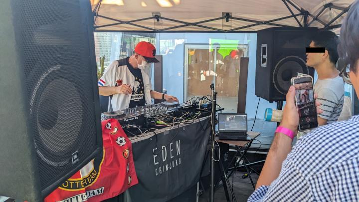 FOXYUN playing at The Day of Hardcore 2023